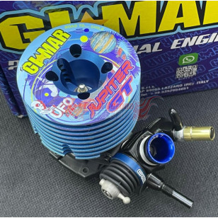 GIMAR Jupiter 2025 World Champion 5-ports .21 GT engine with 2209 pipe set